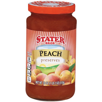 Stater Bros.® Peach Preserves 18 oz.