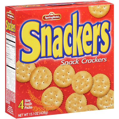 Springfield® Snackers Snack Crackers 15.1 oz. Box