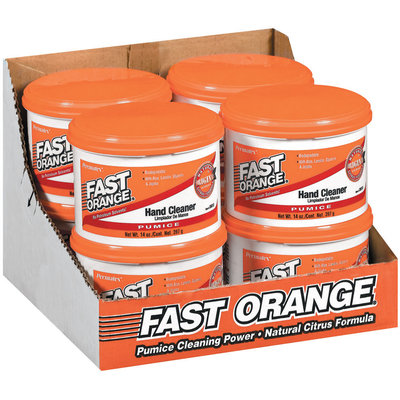 Permatex® Fast Orange® Pumice Cream Formula Hand Cleaner 14 oz Jar