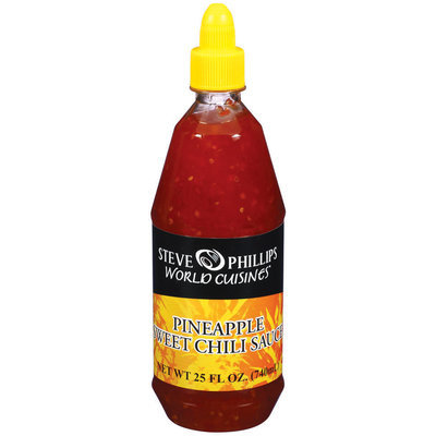 Phillips World Cuisines Sweet Pineapple Chili Sauce 25 Fl Oz Squeeze Bottle