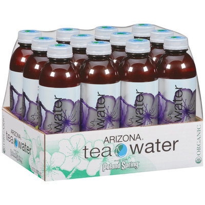 Poland Spring Yumberry Organic Green Tea Arizona Tea Water 12-20 fl. oz. Plastic Bottles