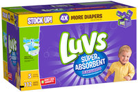 Stretch Luvs Super Absorbent Leakguards Diapers Size 5 112 Count