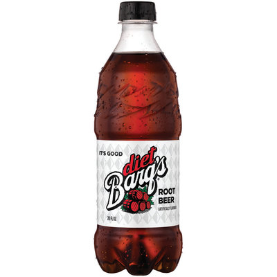 Barq's Diet Root Beer 20 oz Plastic Bottle