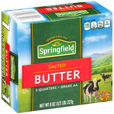 Springfield® Salted Butter 8 oz. Box