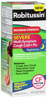 Robitussin® Adult Maximum Strength Severe Multi-Symptom Cough Cold & Flu Relief CF Nighttime Max Liquid