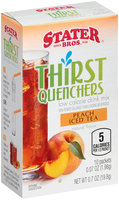 Stater Bros.® Thirst Quenchers™ Low Calorie Peach Iced Tea Drink Mix 10-0.07 oz. Packets