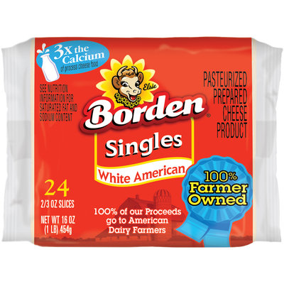Borden® White American Singles 24 ct Pack
