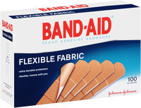 Band-Aid® Brand Adhesive Bandages Flexible Fabric Band Aids 100 ct. Box