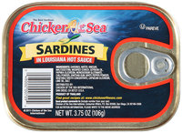 The Best Sardines Chicken of the Sea® Sardines In Louisiana Hot Sauce 3.75 oz Tin
