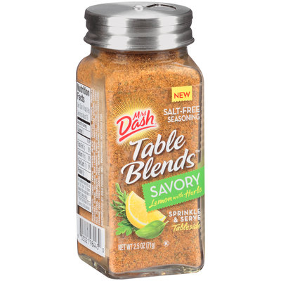 Mrs Dash® Table Blends™ Savory Lemon with Herbs Salt-Free Seasoning Blend 2.5 oz. Shaker