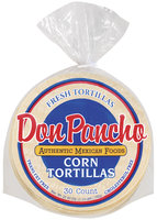 Don Pancho Corn 30 Ct Tortillas 27.6 Oz Bag