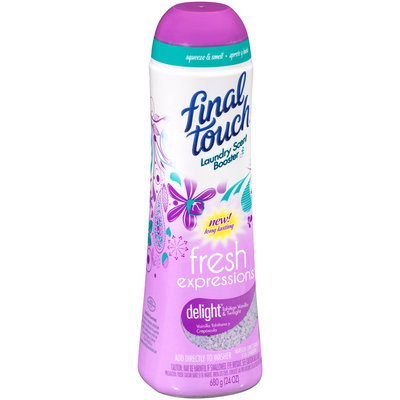 Final Touch® Fresh Expressions™ Delight™ Tahitian Vanilla & Twilight Laundry Scent Booster 24 oz. Shaker