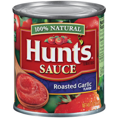 Hunt's Roasted Garlic Flavor Tomatoes Sauce 8 Oz Can