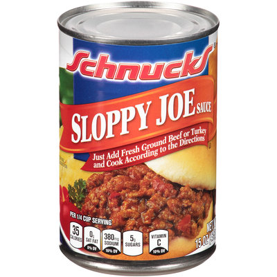 Schnucks® Sloppy Joe Sauce 15 oz. Can