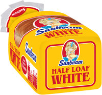 Sunbeam® White Half Loaf Bread 12 oz. Bag