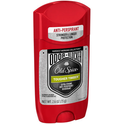 Hardest Working Collection Old Spice Hardest Working Collection Odor Blocker Anti-Perspirant & Deodorant Tougher Timber 2.6 oz