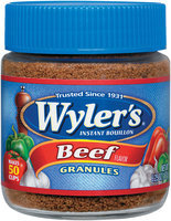Wyler's® Instant Bouillon Beef Flavor Granules 6.25 oz. Jar
