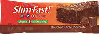 SlimFast 3.2.1 Plan Double Dutch Chocolate Snacks Bar