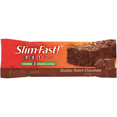 SlimFast 3.2.1 Plan Double Dutch Chocolate Snacks Bar