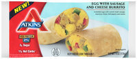 Atkins® Egg with Sausage and Cheese Burrito 12-6 oz. Packs