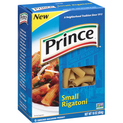 Prince® Small Rigatoni 16 oz. Box