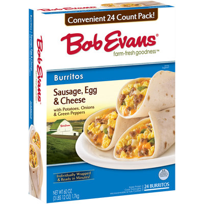 Bob Evans® Sausage Egg & Cheese Burritos 24 ct Box