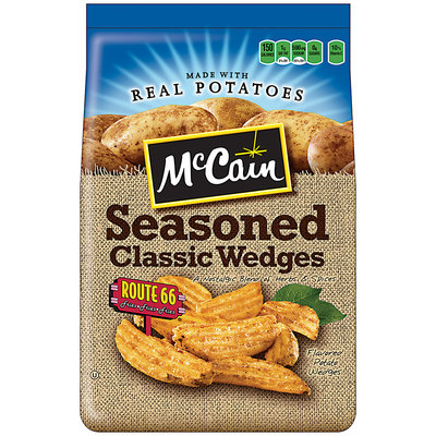 McCain® Route 66 Seasoned Classic Potato Wedges 26 oz. Bag