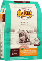 Nutro® Adult Chicken, Whole Brown Rice & Oatmeal Recipe Dog Food 30 lb. Bag