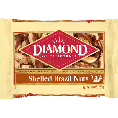 Diamond of California® Shelled Brazil Nuts 10 oz. Bag