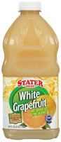 Stater Bros. White Grapefuit Juice Drink 64 Fl Oz Plastic Bottle