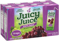 Juicy Juice® 100% Grape Juice 8-6.75 fl. oz. Boxes