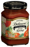 Dickinson's Premium Tomato Ketchup 8.5 Oz Glass Bottle