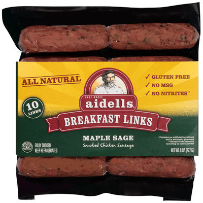 Aidells® Maple Sage Breakfast Links 8 oz. Pack