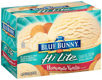 Blue Bunny Hi Lite Light Ice Cream Homemade Vanilla