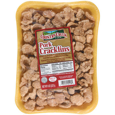 Country Creek Farm Pork Cracklins 8 Oz Tray