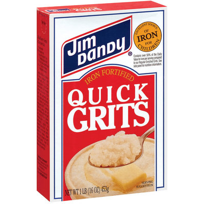 Jim Dandy Iron Fortified Quick Grits 1 Lb Box
