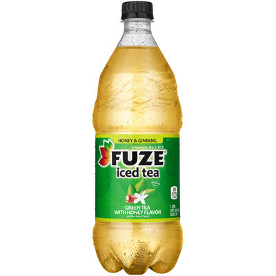 FUZE Honey & Ginseng Green Tea Iced Tea 1 L PLASTIC BOTTLE
