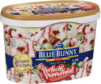 Blue Bunny Seasonal Selections Premium Ice Cream Perfectly Peppermint