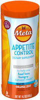 Appetite Control Meta Appetite Control Dietary Supplement, Sugar-Free Orange Zest, 36 Servings
