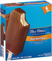 Blue Ribbon Classics Root Beer Float Ice Cream Bars 6-2.25 fl. oz. Bars
