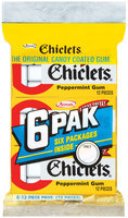 Chiclets® Peppermint Gum