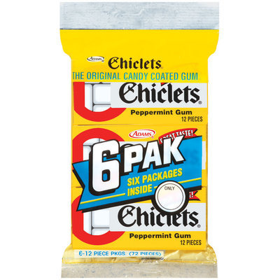 Chiclets® Peppermint Gum
