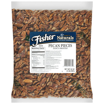 Fisher® Chef's Naturals® Fancy Frosted Pecan Pieces 32 oz. Bag