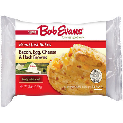 Bob Evans® Bacon, Egg, Cheese & Hash Browns Breakfast Bakes 3.5 oz. Package