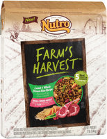 Nutro® Farm's Harvest™ Small Breed Adult Lamb & Whole Brown Rice Recipe Dog Food 12 lb. Bag