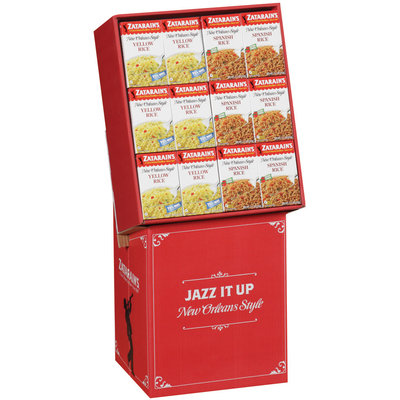 Zatarain's® Yellow/Spanish Rice Mix Display
