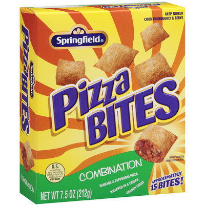 Springfield® Pizza Bites® Combination 7.5 oz Box