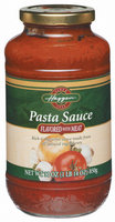 Haggen Flavored W/Meat Pasta Sauce 30 Oz Jar