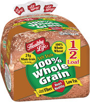 Healthy Life® Soft Style 100% Whole Grain Bread 12 oz. 1/2 Loaf