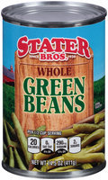 Stater Bros.® Whole Green Beans 14.5 oz. Can